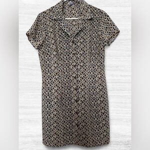 Vintage Short Sleeve Dress